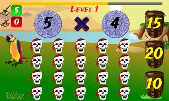 برنامه‌نما 1st - 4th Grade Math Pirate عکس از صفحه