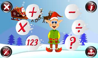 Christmas Games Maths Santa poster