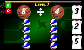 Kids Math Game Basketball LITE পোস্টার
