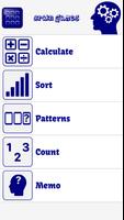 Brain Math & Memo Logic Games poster