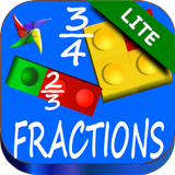 4th Grade Fractions Maths LITE icon