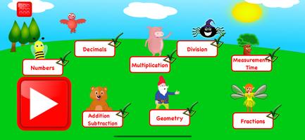 5th Grade Math Games LITE poster
