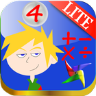 4th Grade Math Game Kids LITE simgesi