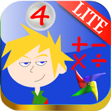 4th Grade Math Game Kids LITE simgesi