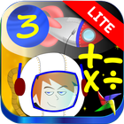 3rd Grade Math Learn Game LITE icon