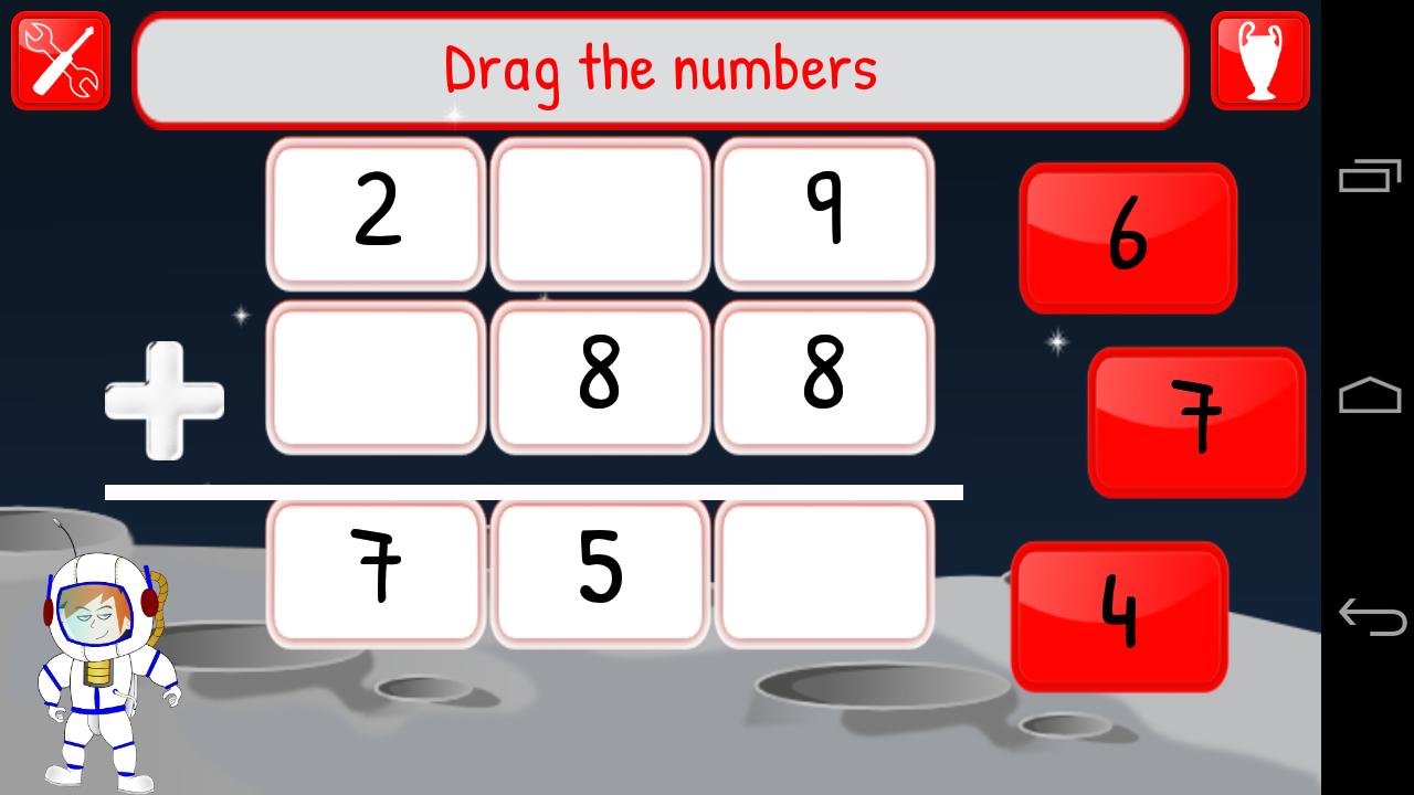 Лучшие игры, такие как First Grade Math Learning Game для Android.