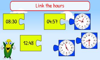 Telling Time Kids 1st Grade スクリーンショット 1