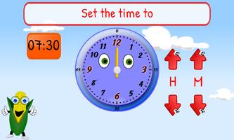 Telling Time Kids 1st Grade ảnh chụp màn hình 2