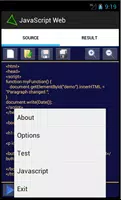 Javascript Web syot layar 3