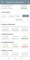 Pregnancy Calculator Gyn скриншот 1