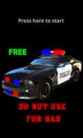 Police Light Free plakat