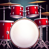 Drum Solo Rock - Bateria ícone