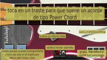 Guitarra (Power Guitar HD) captura de pantalla 3
