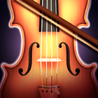 Echte Violine Solo Zeichen
