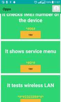Oppo Secret Codes screenshot 1
