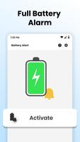 Full Battery 100% Alarm Affiche