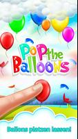 Ballons Platzen Spiele für Bab Plakat