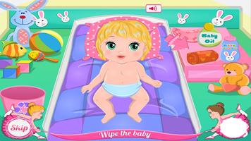 لعبة استحمام الطفل تصوير الشاشة 1