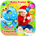 Baby Month Photo Frame Collage иконка