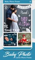 Baby Month Photo Frame Collage постер