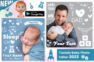 Baby Month Photo Frame Collage скриншот 1