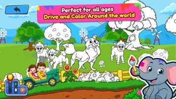 Animal Coloring poster