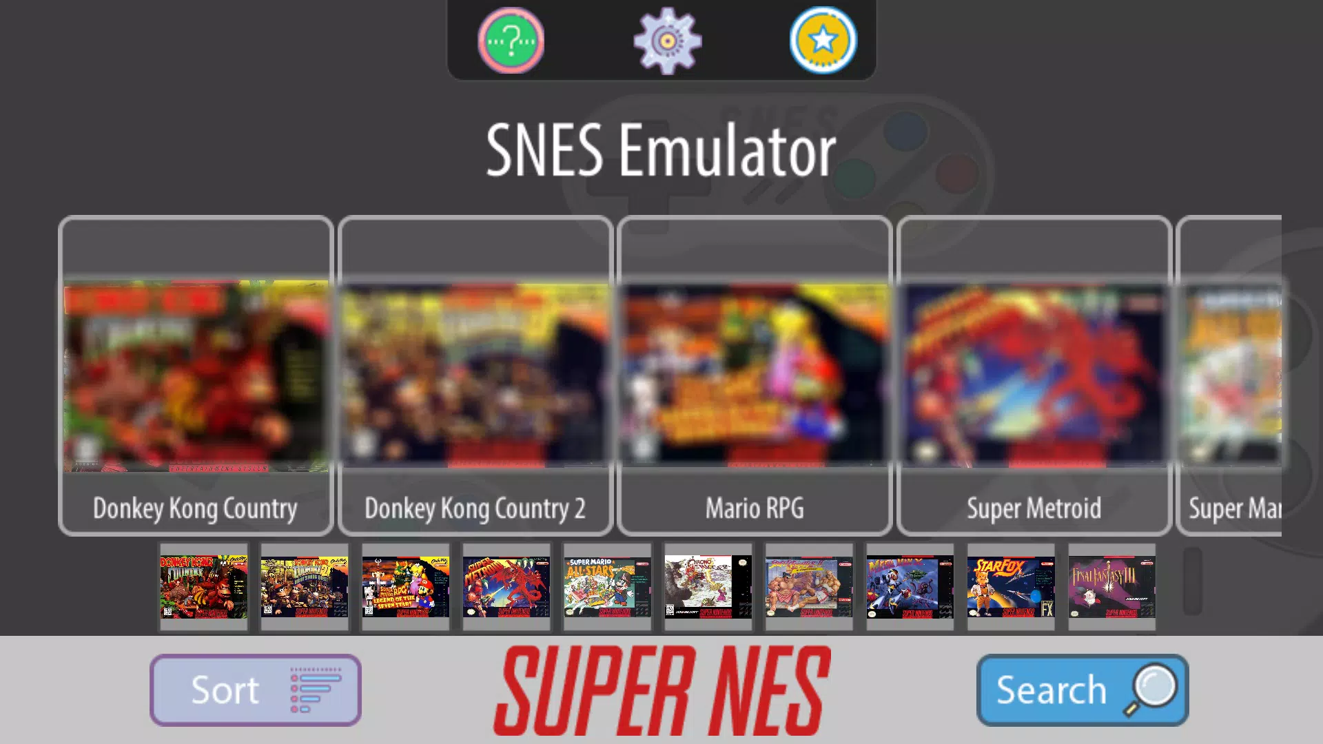 Snes9x Emulador Super Nintendo - Emuladores - GGames