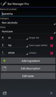 Bar Manager Pro - Cocktail App screenshot 3