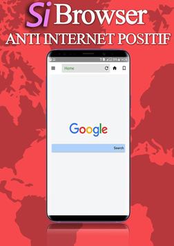 Si Browser Anti Blokir VPN Browser Tercepat screenshot 2