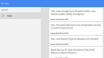 San Jose News スクリーンショット 1