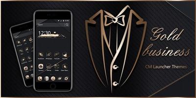 Goldschwarzes Neat Theme Screenshot 3