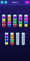 Ball Sort Puzzle - Color Sort اسکرین شاٹ 1