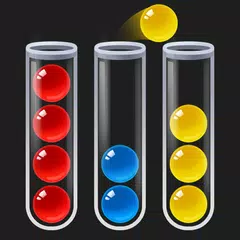 球排序益智解謎遊戲 - 放鬆又好玩的顏色分類游戲 XAPK 下載