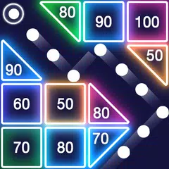 Bricks Breaker - Glow Balls アプリダウンロード