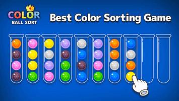 Color Ball Sort - Sorting Puzz پوسٹر