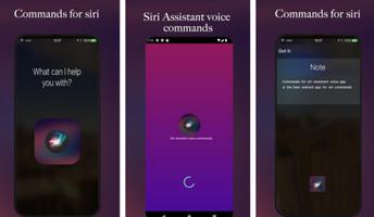 Commands For Siri Assistant Affiche