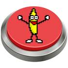 🍌 Rapper Banana Jelly Meme Button icône
