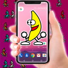 Banana Jelly en la pantalla Broma icono