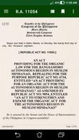 Bangsamoro Organic Law screenshot 1