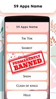 Banned app in india Affiche
