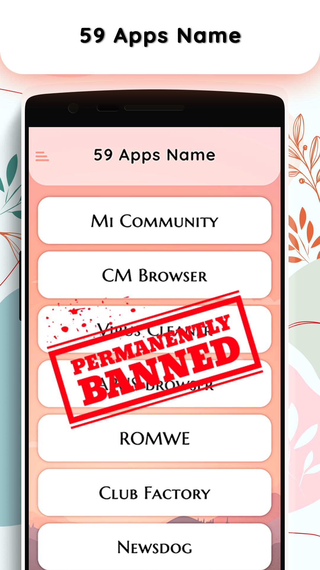 Ban app