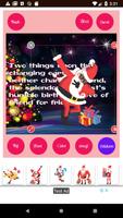 Merry Christmas Gif Stickers Affiche