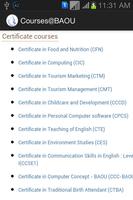 BAOU Courses screenshot 1