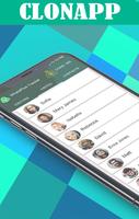 Clonapp Messenger تصوير الشاشة 1