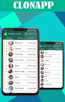 Clonapp Messenger تصوير الشاشة 2