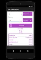 BMI CALCULATOR PLUS capture d'écran 1