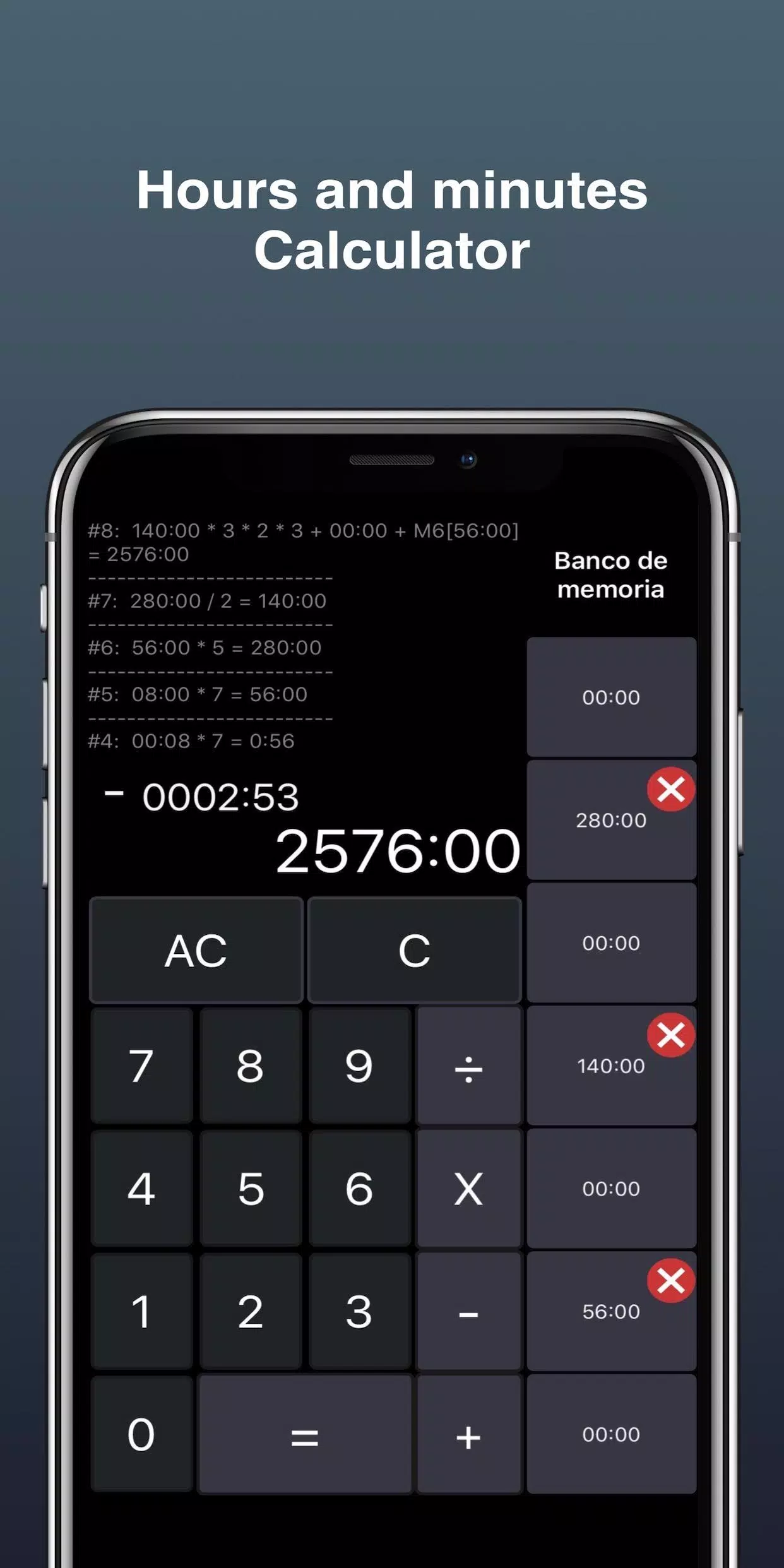 Descarga de APK de Calculadora de tiempo horas y minutos - gratis para  Android