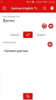 german english translator 海报