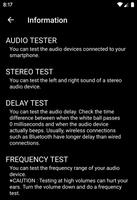 Audio Tester Ekran Görüntüsü 3