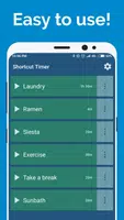 برنامه‌نما Shortcut Timer عکس از صفحه
